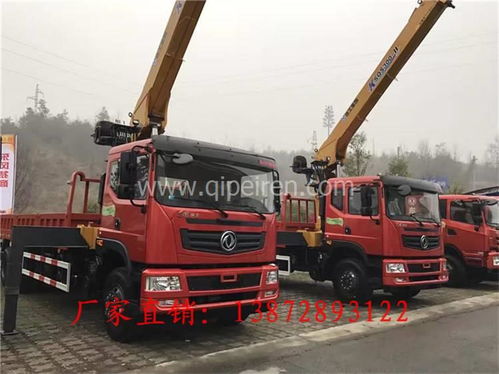 東風程力 隨車吊與清障車的卓越結合，城市應急與工程作業的多面手